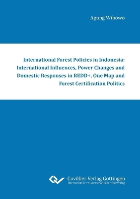 International Forest Policies in Indonesia: International Influences, Power Changes and Domestic Responses in REDD+, One Map and Forest Certification Politics