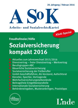 ASoK-Spezial Sozialversicherung kompakt 2016