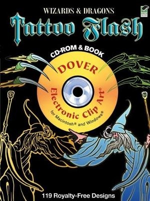 Wizards and Dragons Tattoo Flash CD-ROM and Book - Alan Weller