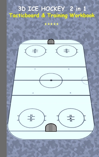 3D Ice Hockey 2 in 1 Tacticboard and Training Book