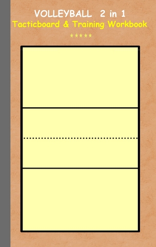Volleyball 2 in 1 Tacticboard and Training Workbook