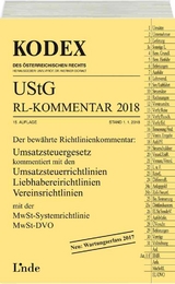 KODEX UStG-Richtlinien-Kommentar 2018 - Pernegger, Robert; Doralt, Werner