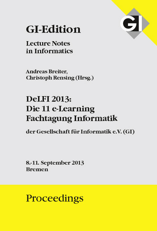 GI Edition Proceedings Band 218 - DeLFI 2013 -