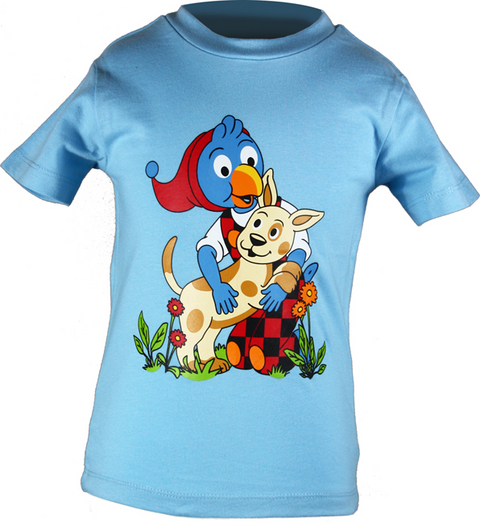 Gl&ouml;beli T-Shirt blau 98/104