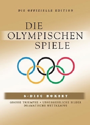 Die Olympischen Spiele, 6 DVDs, deutsche u. englische Version