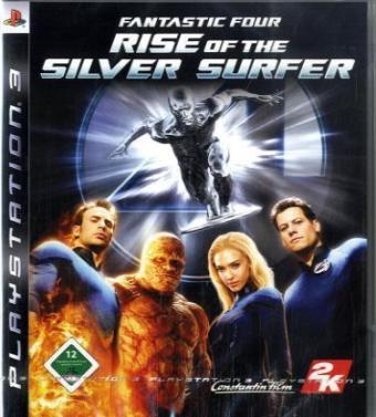 Fantastic Four, Rise of the Silver Surfer, PS3-DVD