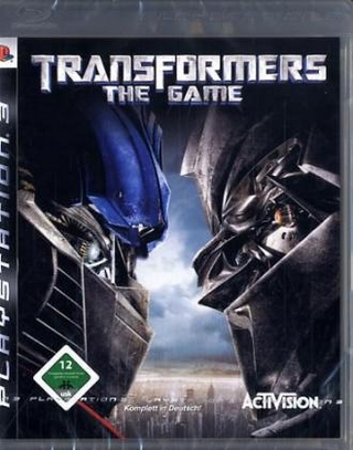 Transformers, The Game, PS3-DVD
