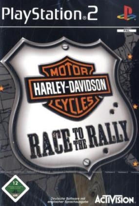 Harley-Davidson Motor Cycles, Race to the Rally, PS2-DVD