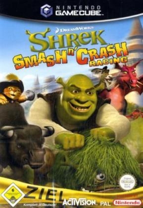 Shrek's Smash 'N' Crash, GameCube-DVD