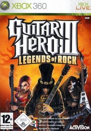 Guitar Hero III, Legends of Rock, Xbox-360-DVD