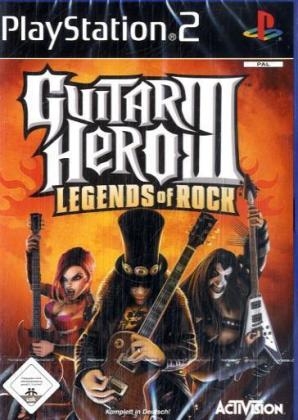 Guitar Hero III, Legends of Rock, PS2-DVD