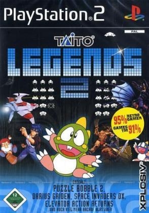 Taito Legends 2, PS2-DVD