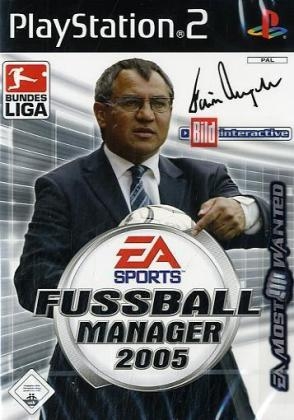 Fussball Manager 2005, PS2-DVD