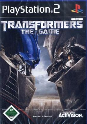 Transformers, The Game, PS2-DVD