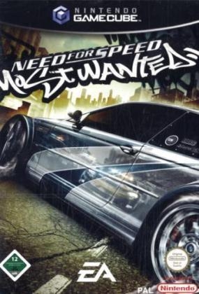 Need for Speed, Most Wanted, GameCube-DVD
