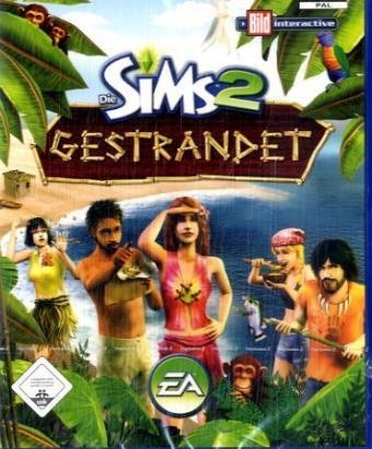 Die Sims 2, Gestrandet, PS2-DVD