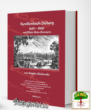 Familienbuch Dieburg 1603-1900 mit Filiale Klein-Zimmern