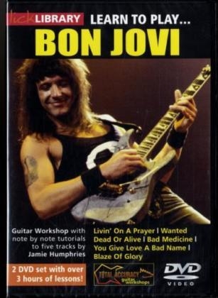 Learn To Play Bon Jovi, DVD - Jamie Humphries