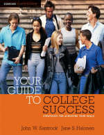 Cengage Advantage Books: Your Guide to College Success : Strategies for  Achieving Your Goals, Concise Edition (with CengageNOW Printed Access Card) - John Santrock, Jane Halonen