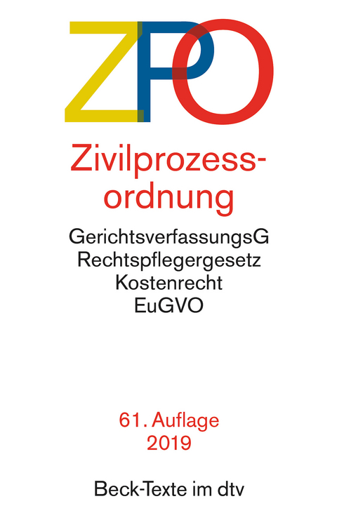 Zivilprozessordnung ZPO