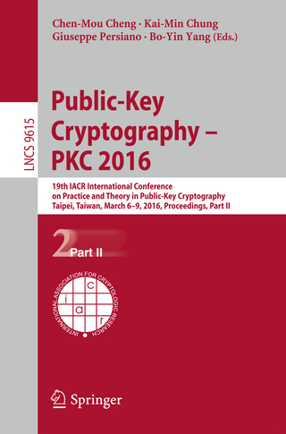Public-Key Cryptography – PKC 2016