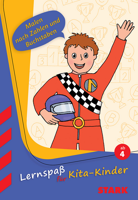 Rucksackblock Vorschule - Malen nach Zahlen und Buchstaben