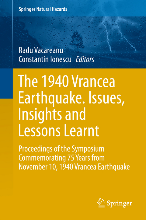 The 1940 Vrancea Earthquake. Issues, Insights and Lessons Learnt - 
