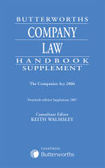 Butterworths Company Law Handbook - Keith Walmsley