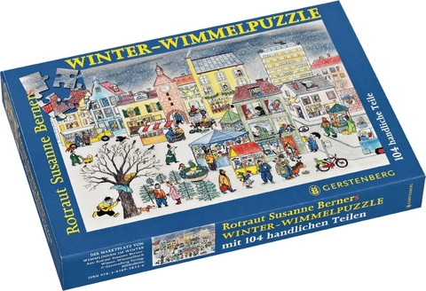 Winter-Wimmel-Puzzle (Kinderpuzzle) - Rotraut Susanne Berner