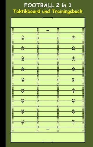Football 2 in 1 Taktikboard und Trainingsbuch