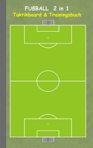 Fußball 2 in 1 Taktikboard und Trainingsbuch