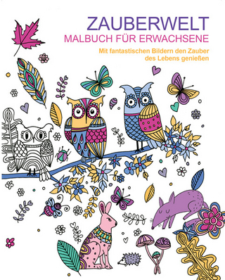 Malbuch für Erwachsene: Zauberwelt