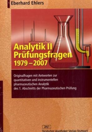 Analytik II - Kurzlehrbuch und Prüfungsfragen