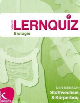 Lernquiz Biologie (Kartenspiel), Mensch: Stoffwechsel & Körperbau