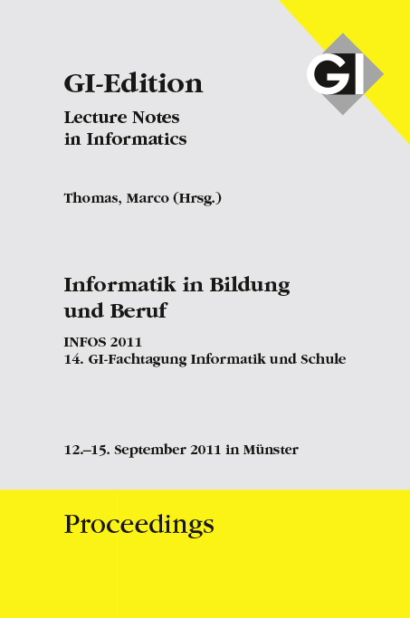 GI Edition Proceedings Band 189 Informatik in Bildung und Beruf - 