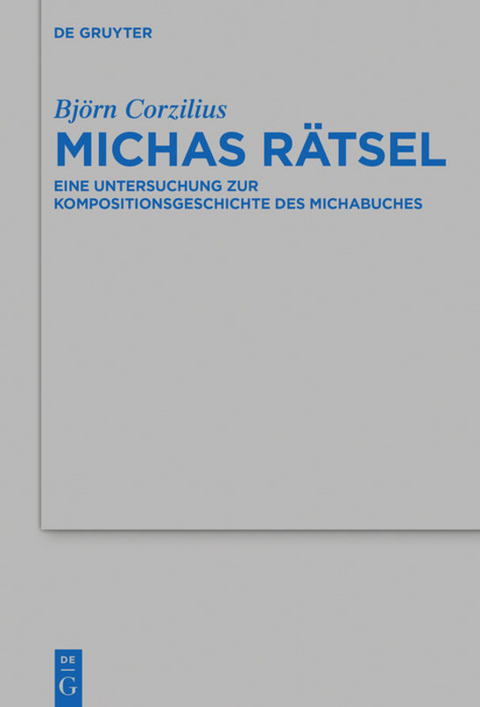 Michas Rätsel - Björn Corzilius