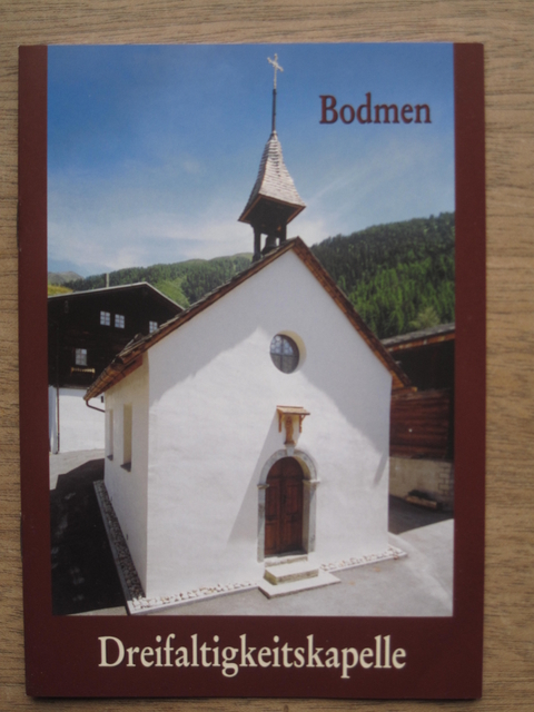 Bodmen - Dreifaltigkeitskapelle - Josef Lambrigger
