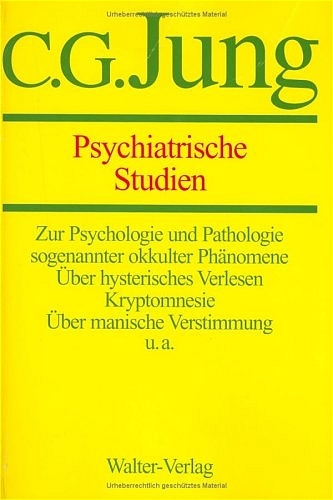 C.G.Jung, Gesammelte Werke. B&auml;nde 1-20 Hardcover / Band 1: Psychiatrische Studien - C.G. Jung