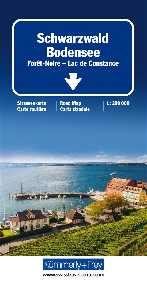 Schwarzwald - Bodensee Regionalkarte