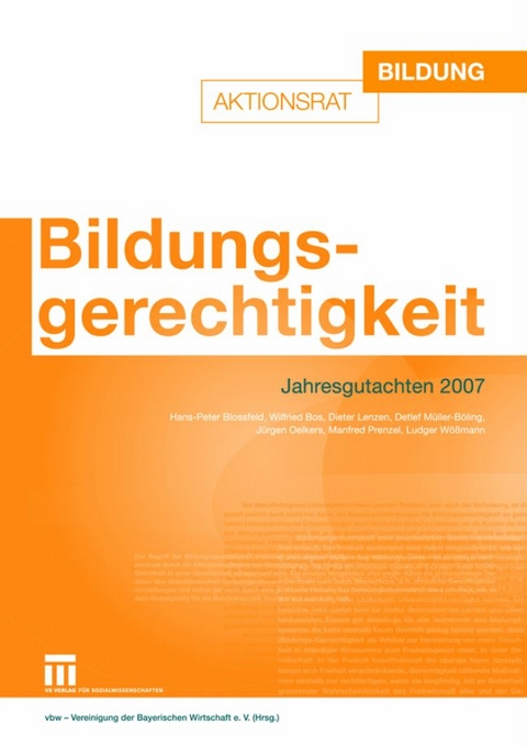 Bildungsgerechtigkeit - 
