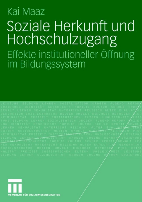 Soziale Herkunft und Hochschulzugang - Kai Maaz
