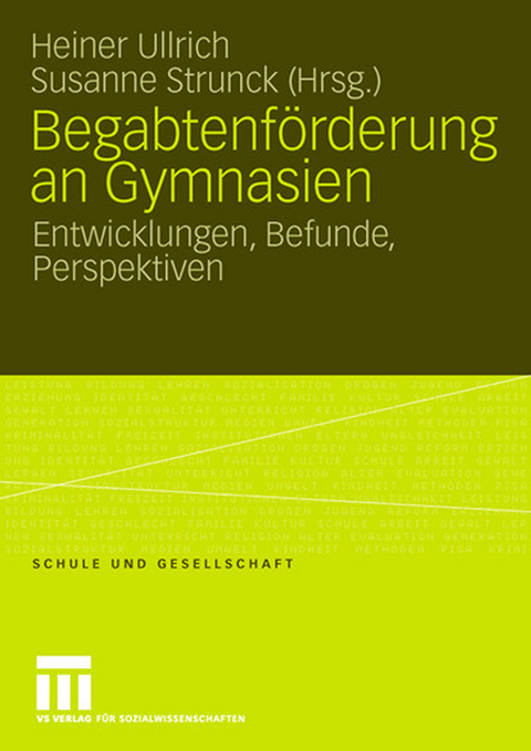 Begabtenf&ouml;rderung an Gymnasien - 