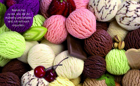 Vesperbrettchen / Fr&uuml;hst&uuml;cksbrettchen Eis