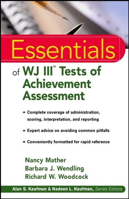 Essentials of Wj-III Tests of Achievement Assessme NT -  Mather