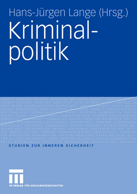 Kriminalpolitik - 