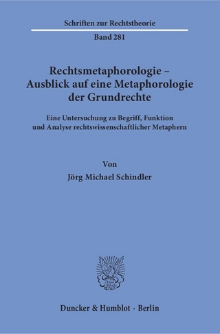 Rechtsmetaphorologie – Ausblick auf eine Metaphorologie der Grundrechte.