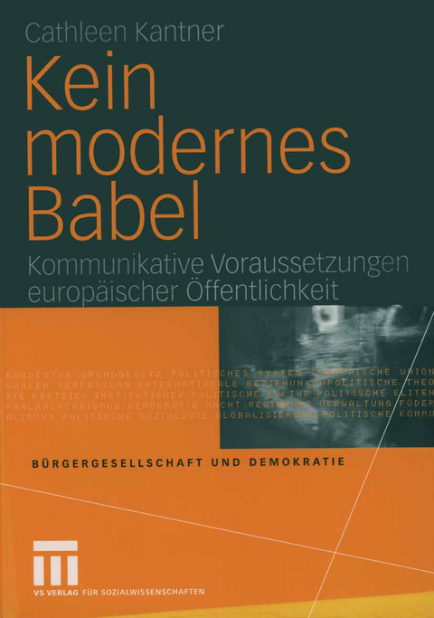 Kein modernes Babel - Cathleen Kantner