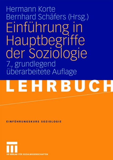 Einführung in Hauptbegriffe der Soziologie - 