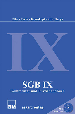SGB IX - Kommentar und Praxishandbuch. Mit CD-ROM