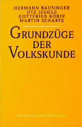 Grundzüge der Volkskunde